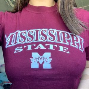 mississippi state baby tee